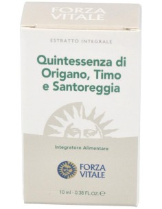 Quinta Esencia Oregano-Tomillo-Ajedrea 10Ml. de Forza Vitale 2