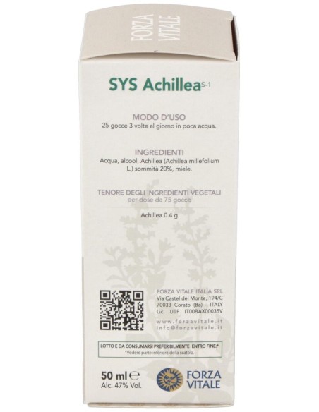 Sys.Achillea 50Ml. de Forza Vitale