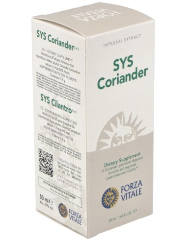 Sys.Coriandolo (Cilantro) 50Ml. de Forza Vitale