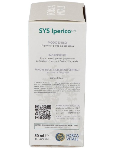 Sys.Hiperico 50Ml. de Forza Vitale