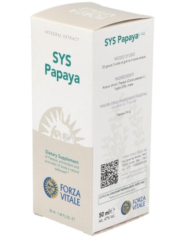 Sys.Papaya 50Ml. de Forza Vitale