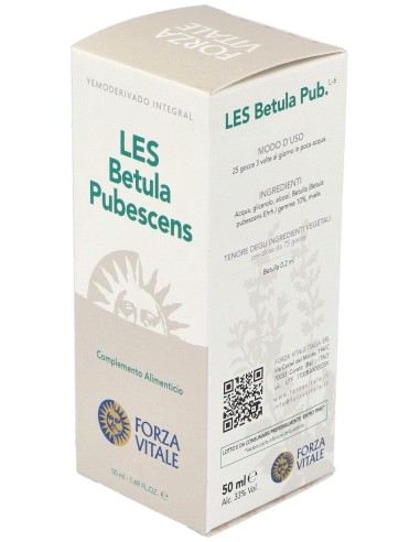 Les Betula Pubescens Abedul 50Ml. de Forza Vitale