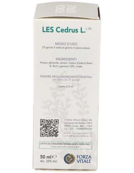 Les Cedrus Libani 50Ml. de Forza Vitale