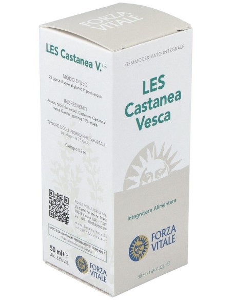Les Castanea Vesca Castaño 50Ml. de Forza Vitale