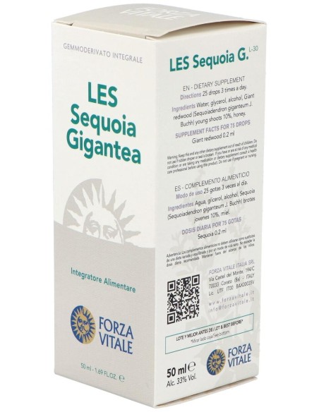 Les Sequoia Gigantea Secoya 50Ml. de Forza Vitale