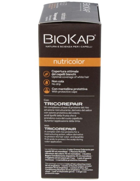 Tinte Castaño Claro Dorado 140Ml. ·5.3 de Biokap