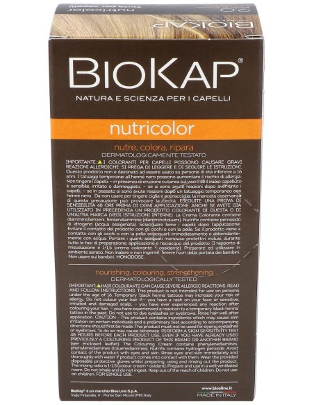 Nutricolor 9.0 Rubio Muy Claro 140 ml      de Biokap