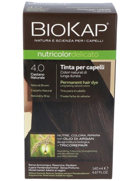 Delicato 4.00 Castaño Natural 140 ml      de Biokap