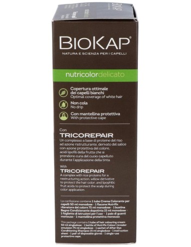 Delicato 5.05 Castaño Avellana 140 ml            de Biokap