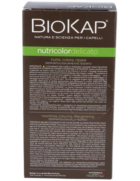 Delicato 5.05 Castaño Avellana 140 ml            de Biokap