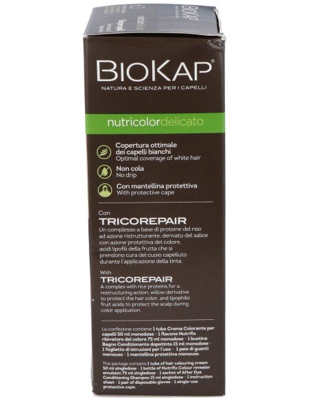 Tinte Rubio Dorado Oscuro 140Ml. 6.30 Delicato de Biokap