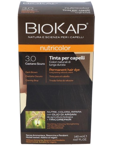 Nutricolor 3.0 Castaño Oscuro 140 ml      de Biokap