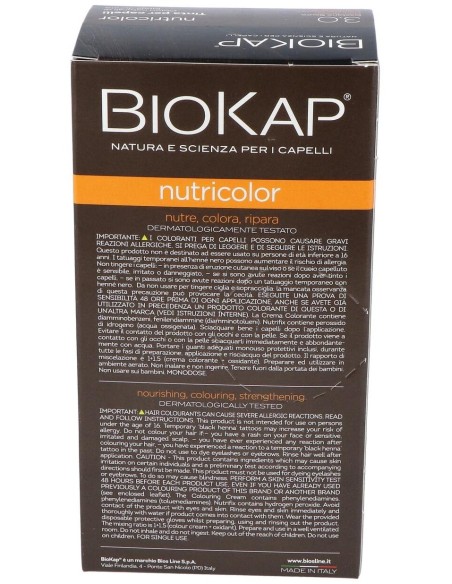 Nutricolor 3.0 Castaño Oscuro 140 ml      de Biokap