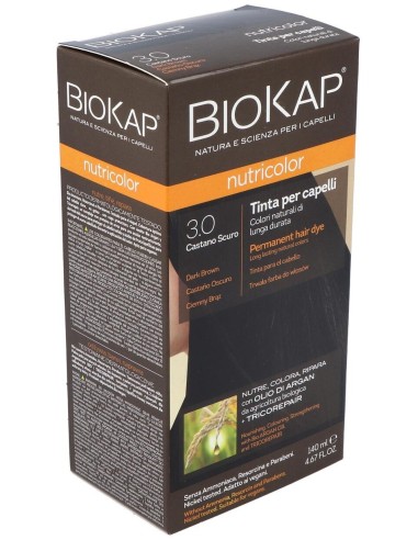 Nutricolor 3.0 Castaño Oscuro 140 ml      de Biokap