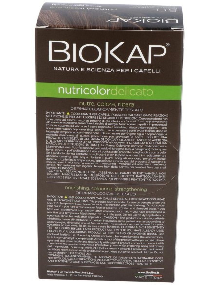 Delicato 5.00 Castaño Claro Natural 140 ml            de Biokap