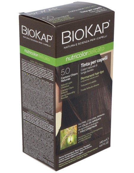 Delicato 5.00 Castaño Claro Natural 140 ml            de Biokap