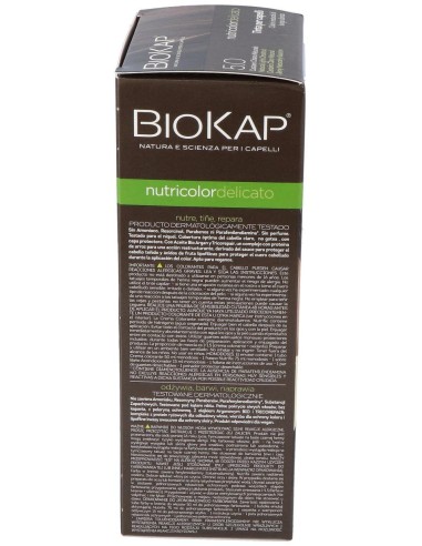 Delicato 5.00 Castaño Claro Natural 140 ml            de Biokap
