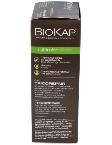 Delicato 5.00 Castaño Claro Natural 140 ml            de Biokap