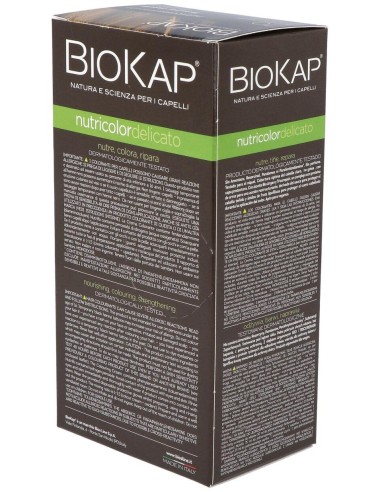 Tinte Rubio Medio Natural 140Ml. 7.0 Delicato de Biokap