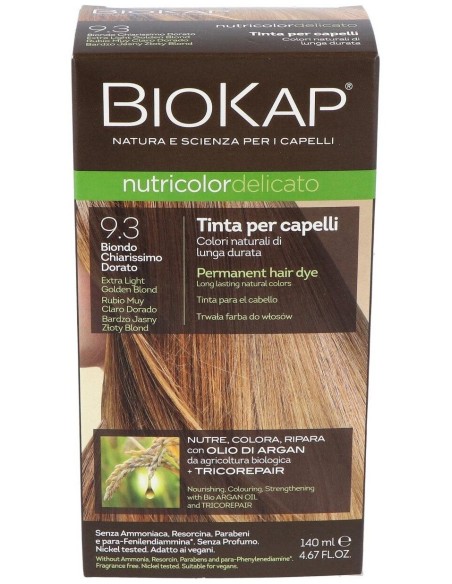 Delicato 9.30 Rubio Muy Claro Dorado 140 ml      de Biokap