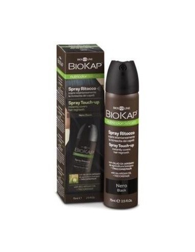 Spray Touchp-Up Negro de Biokap