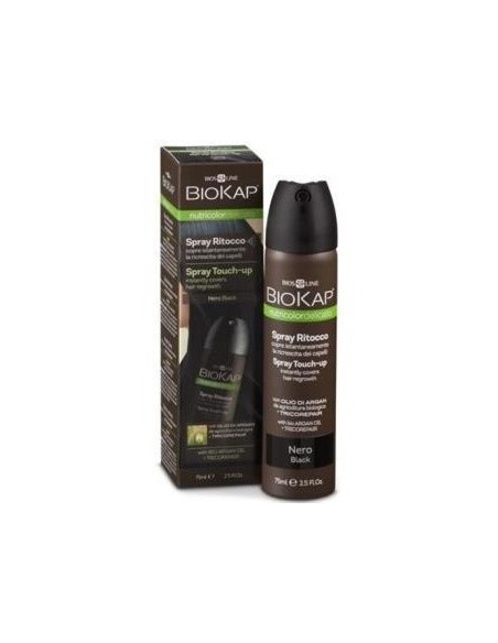 Spray Touchp-Up Negro de Biokap