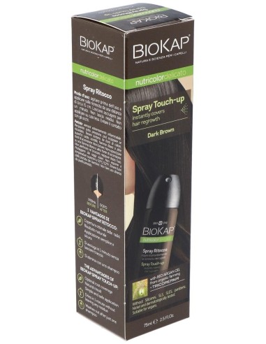 Spray Touchp-Up Castaño Oscuro de Biokap