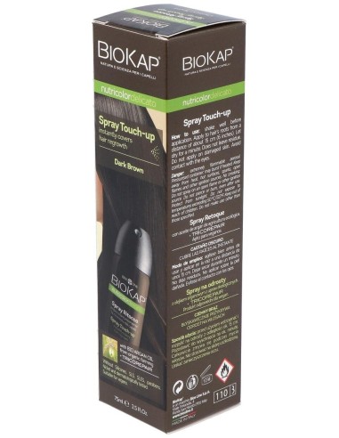 Spray Touchp-Up Castaño Oscuro de Biokap
