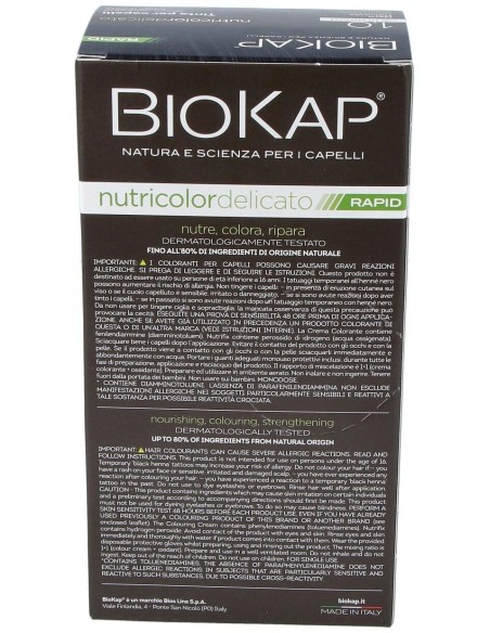 Biokap Rapid Negro Natural 1.0 Tubo 140Ml. de Biokap