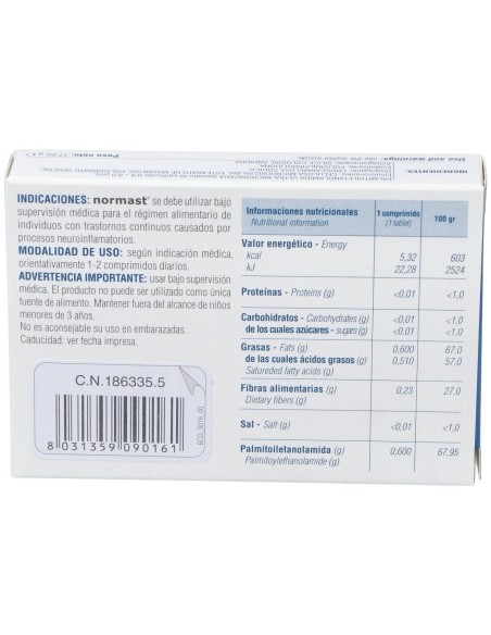 Normast 600Mg. 20Comp. de Epitech