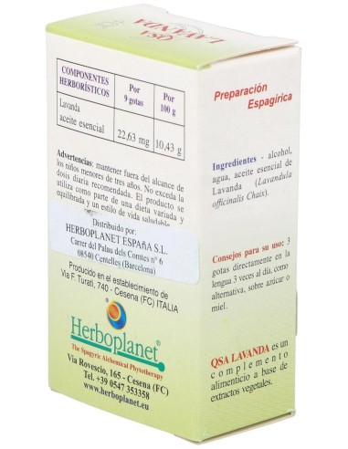 Qsa Lavanda Gotas 10Ml. de Herboplanet