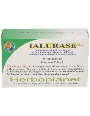 Ialurase Plus 48Comp. de Herboplanet
