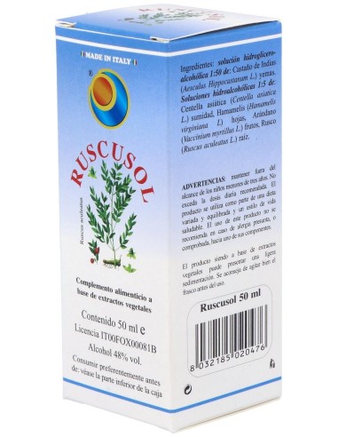 Ruscusol Gotas 50Ml. de Herboplanet