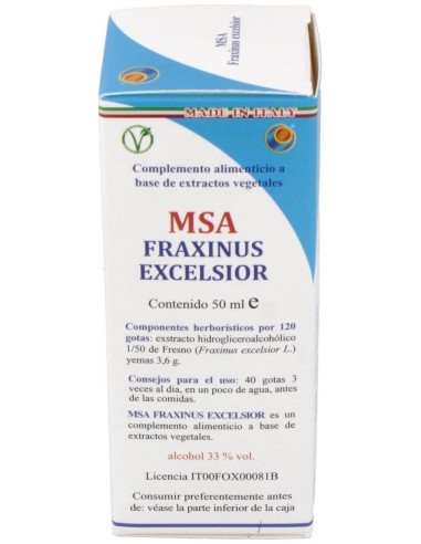 Msa Fraxinus Excelsior Yemas 50Ml. de Herboplanet