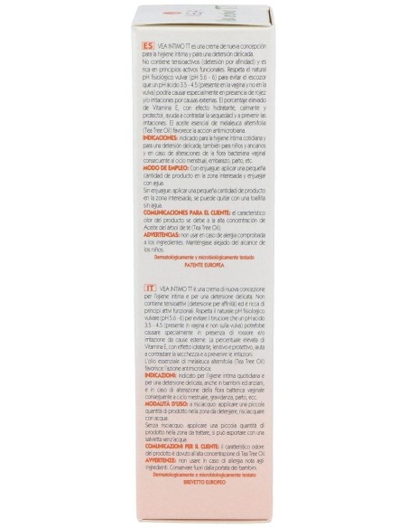 Vea Intimo Tt 75Ml. de Vea