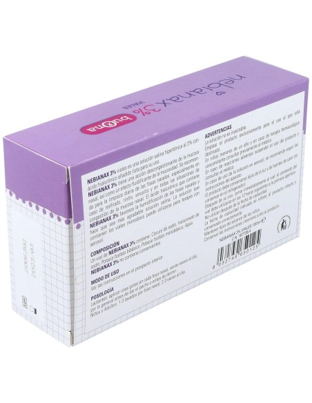 Nebianax 3% Limpieza Nasal 20Viales de Buona