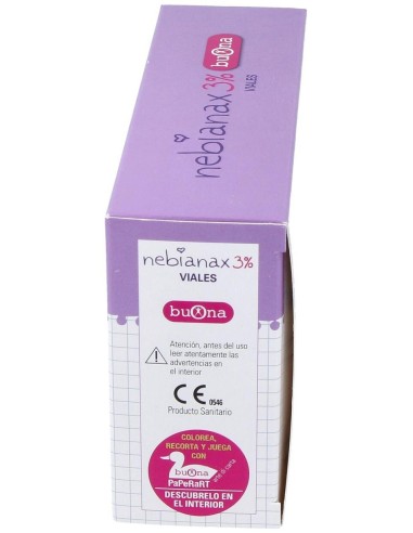 Nebianax 3% Limpieza Nasal 20Viales de Buona
