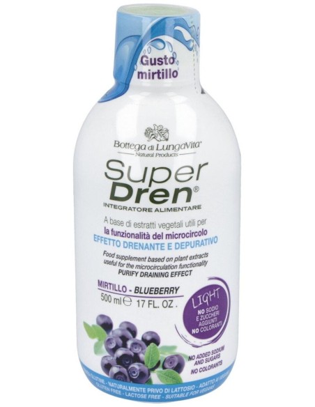 Super Dren Depura Arandanos 500Ml. de Bottega Di Lungavita