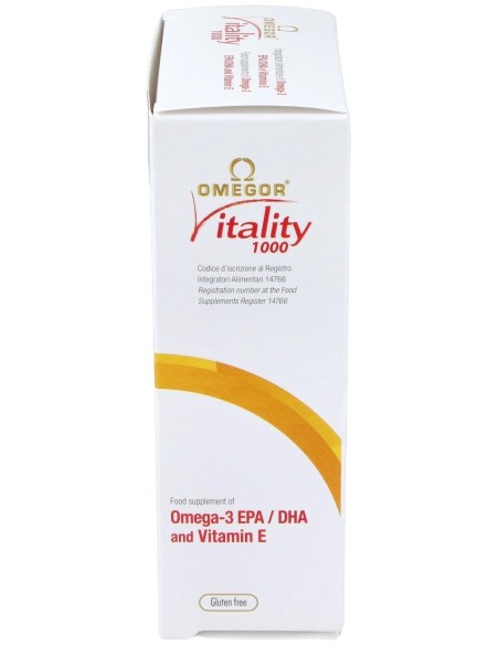 Omegor Vitality 1000 60Perlas de Uga Nutraceuticals