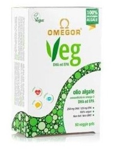 Omegor Veg Omega 3 Vegetal 60Cap. de Uga Nutraceuticals 2