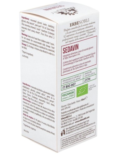 Sedavin Compost Relajante 50Ml de Erbenobili