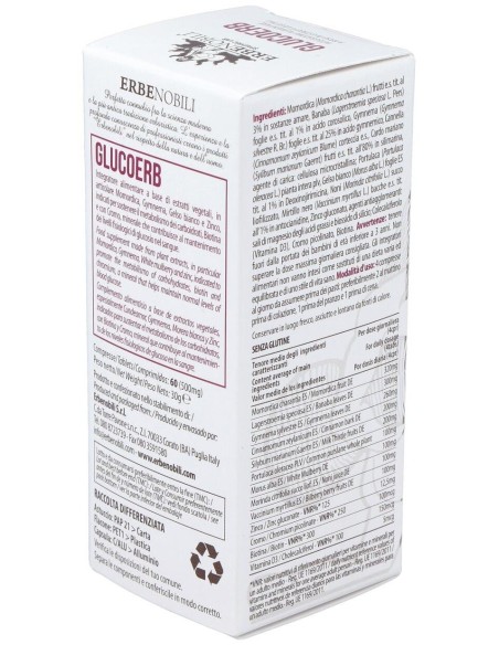 Glucoerb Compost Glucemia 60Comp de Erbenobili
