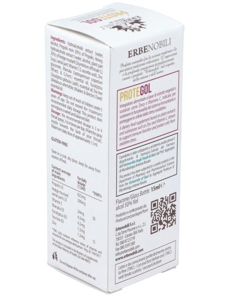 Protegol Composto Afonía Spray 15Ml de Erbenobili