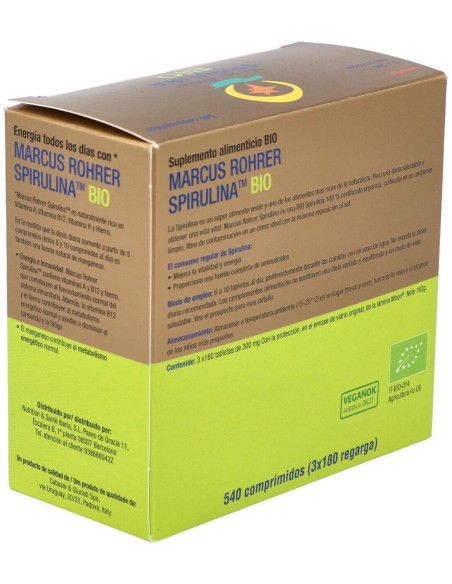 Spirulina Bio Recarga 540Comp. Marcus Rohrer de Marcus Rohrer