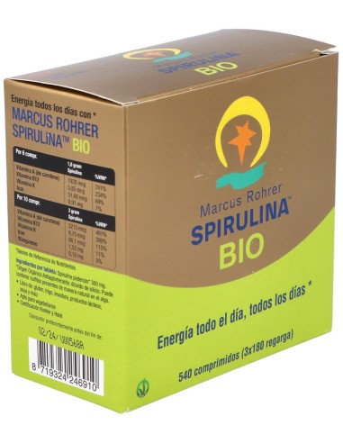 Spirulina Bio Recarga 540Comp. Marcus Rohrer de Marcus Rohrer