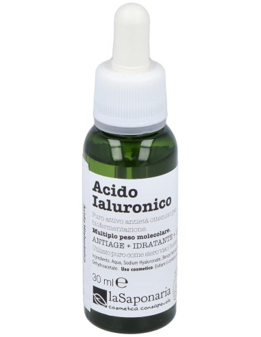 Acido Hialuronico Antiedad-Hidratante 30Ml. de La Saponaria