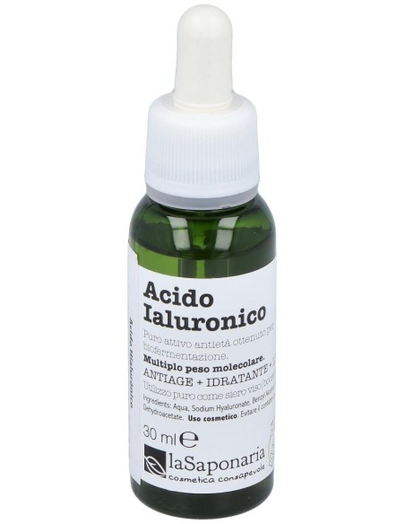 Acido Hialuronico Antiedad-Hidratante 30Ml. de La Saponaria