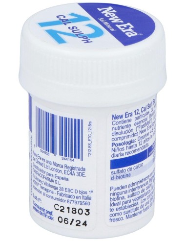 Sal Schussler Nº12 Calcium Sulfuricum 240Comp. de New Era