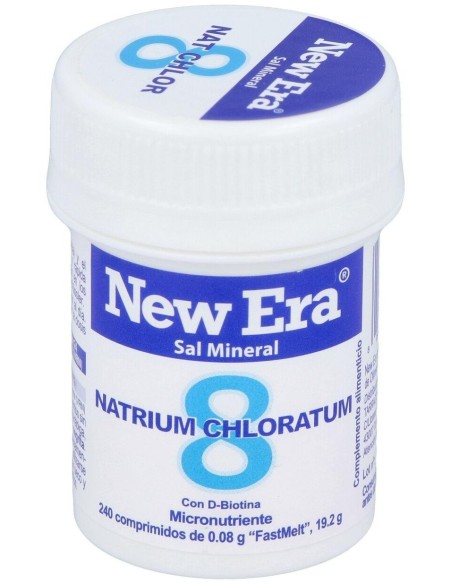 Sal Schussler Nº8 Natrium Chloratum 240Comp. de New Era