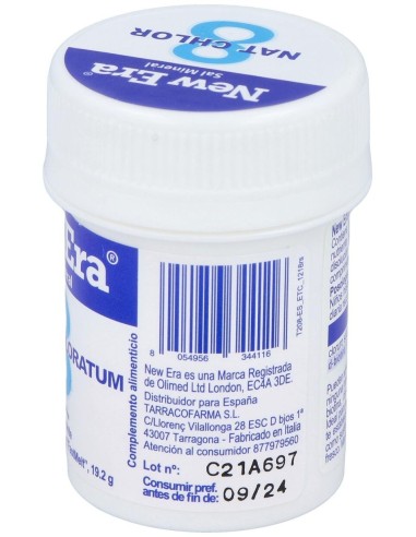Sal Schussler Nº8 Natrium Chloratum 240Comp. de New Era